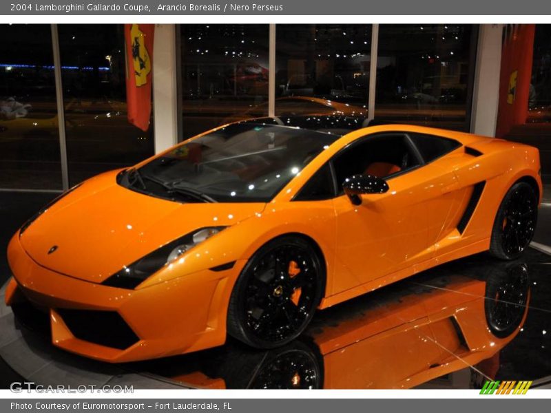 Arancio Borealis / Nero Perseus 2004 Lamborghini Gallardo Coupe
