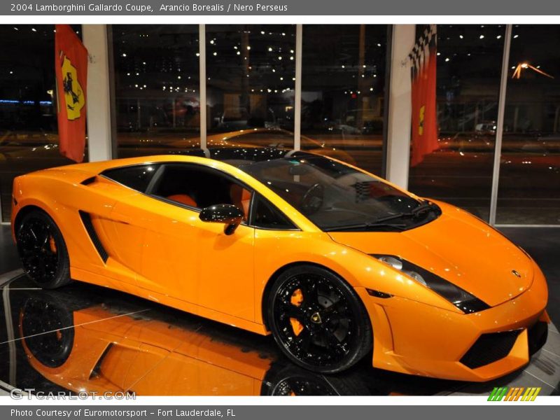 Arancio Borealis / Nero Perseus 2004 Lamborghini Gallardo Coupe