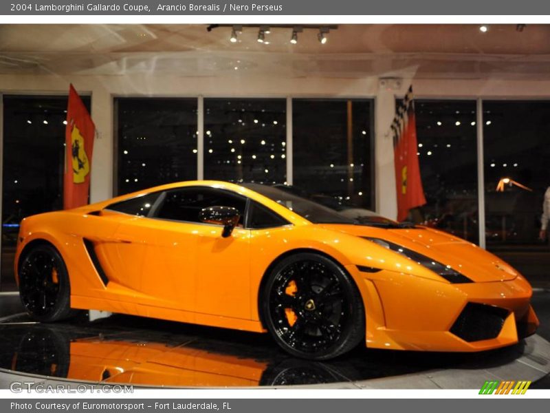 Arancio Borealis / Nero Perseus 2004 Lamborghini Gallardo Coupe