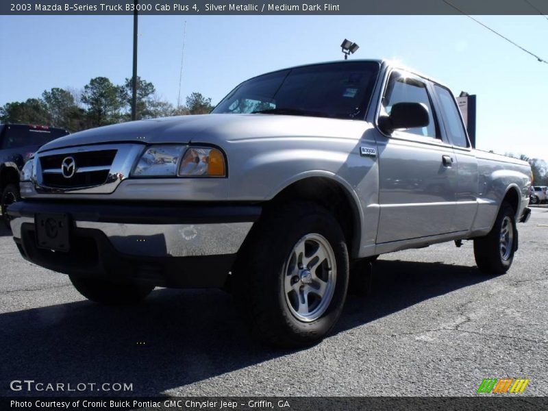 Silver Metallic / Medium Dark Flint 2003 Mazda B-Series Truck B3000 Cab Plus 4