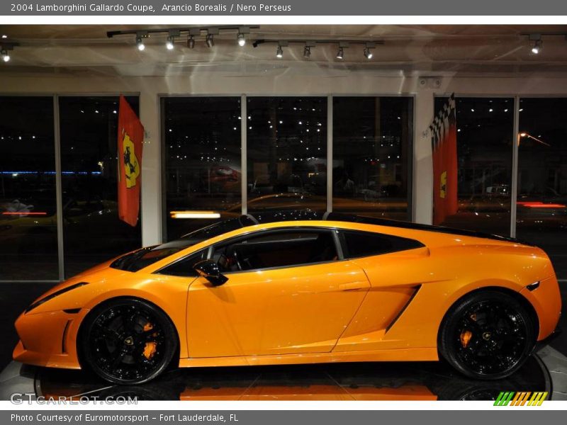 Arancio Borealis / Nero Perseus 2004 Lamborghini Gallardo Coupe