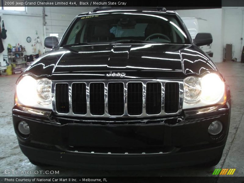 Black / Medium Slate Gray 2006 Jeep Grand Cherokee Limited 4x4