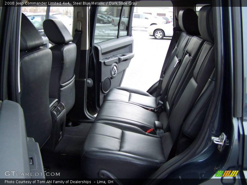 Steel Blue Metallic / Dark Slate Gray 2008 Jeep Commander Limited 4x4