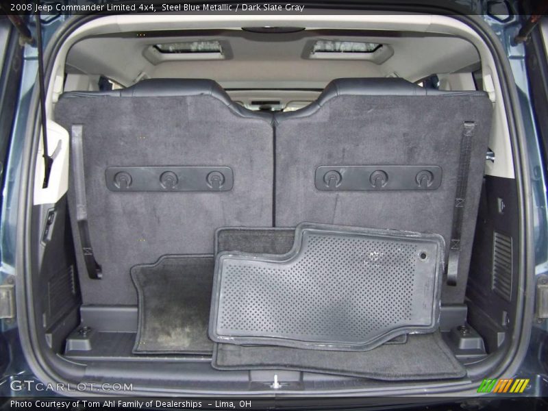 Steel Blue Metallic / Dark Slate Gray 2008 Jeep Commander Limited 4x4