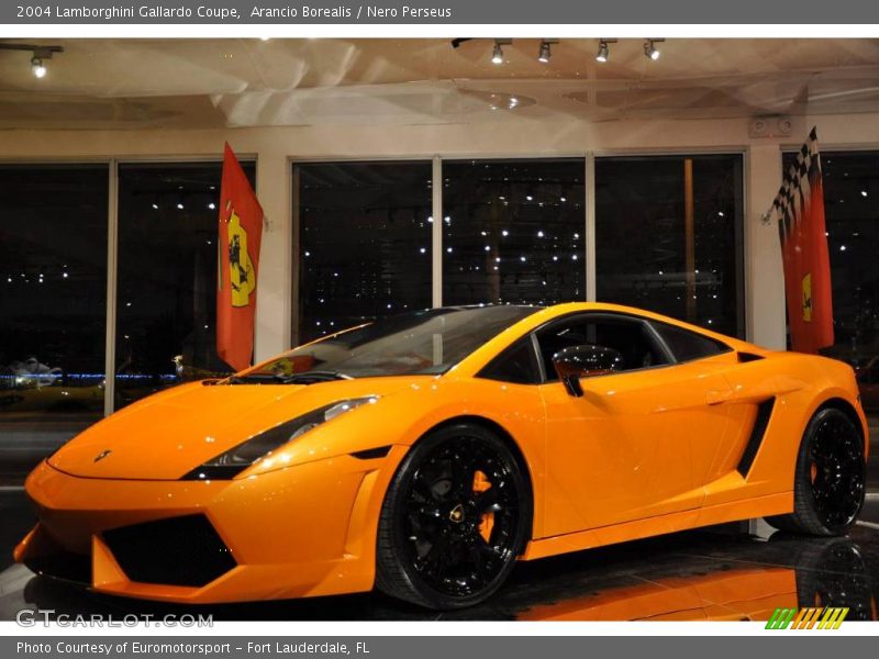 Arancio Borealis / Nero Perseus 2004 Lamborghini Gallardo Coupe