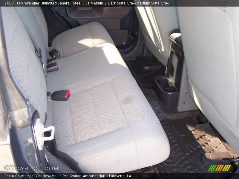 Steel Blue Metallic / Dark Slate Gray/Medium Slate Gray 2007 Jeep Wrangler Unlimited Sahara