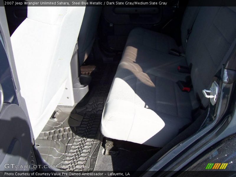 Steel Blue Metallic / Dark Slate Gray/Medium Slate Gray 2007 Jeep Wrangler Unlimited Sahara
