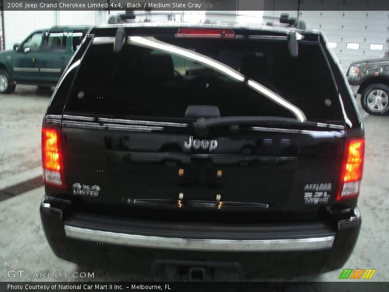 Black / Medium Slate Gray 2006 Jeep Grand Cherokee Limited 4x4