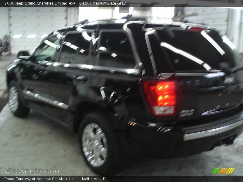 Black / Medium Slate Gray 2006 Jeep Grand Cherokee Limited 4x4
