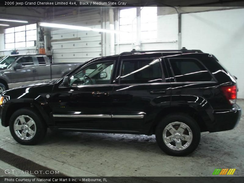 Black / Medium Slate Gray 2006 Jeep Grand Cherokee Limited 4x4