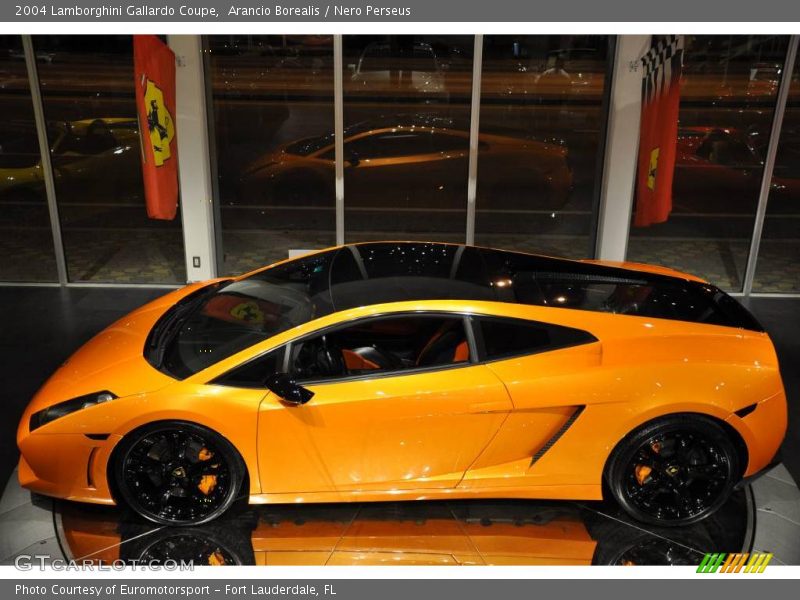 Arancio Borealis / Nero Perseus 2004 Lamborghini Gallardo Coupe