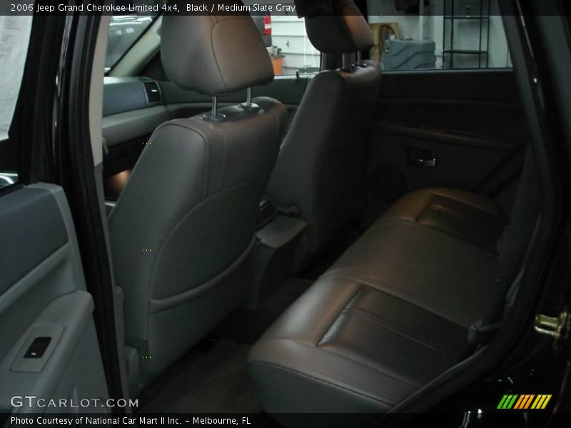 Black / Medium Slate Gray 2006 Jeep Grand Cherokee Limited 4x4