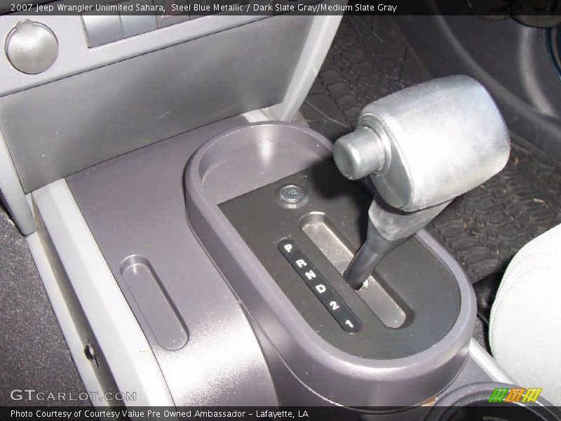 Steel Blue Metallic / Dark Slate Gray/Medium Slate Gray 2007 Jeep Wrangler Unlimited Sahara