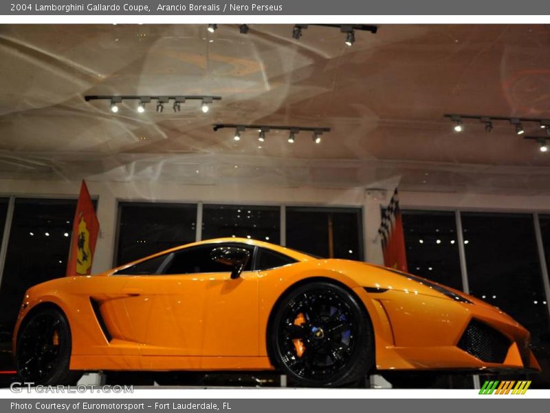 Arancio Borealis / Nero Perseus 2004 Lamborghini Gallardo Coupe