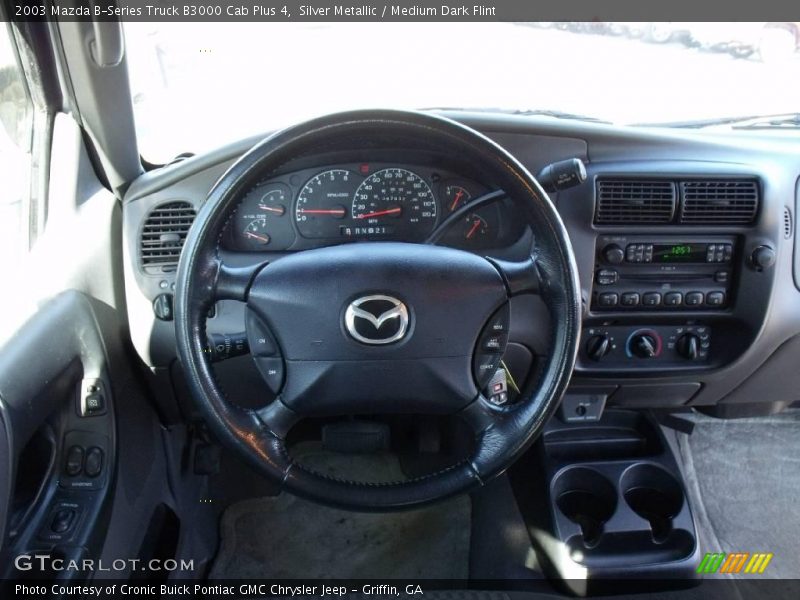 Silver Metallic / Medium Dark Flint 2003 Mazda B-Series Truck B3000 Cab Plus 4