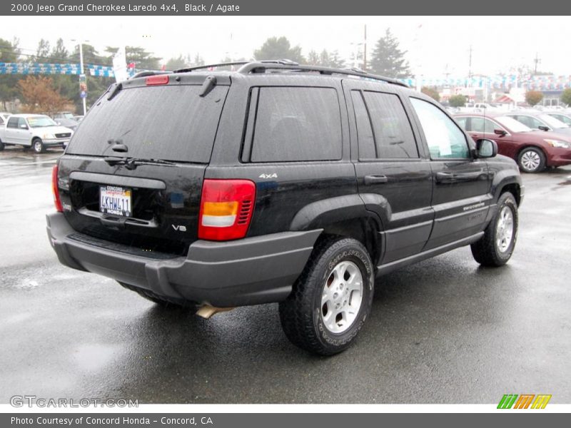 Black / Agate 2000 Jeep Grand Cherokee Laredo 4x4