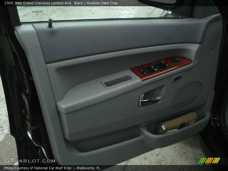 Black / Medium Slate Gray 2006 Jeep Grand Cherokee Limited 4x4