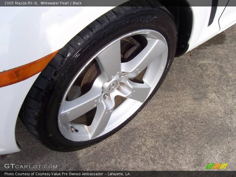 Whitewater Pearl / Black 2005 Mazda RX-8