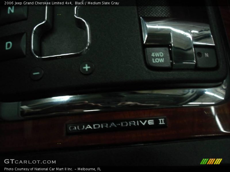 Black / Medium Slate Gray 2006 Jeep Grand Cherokee Limited 4x4
