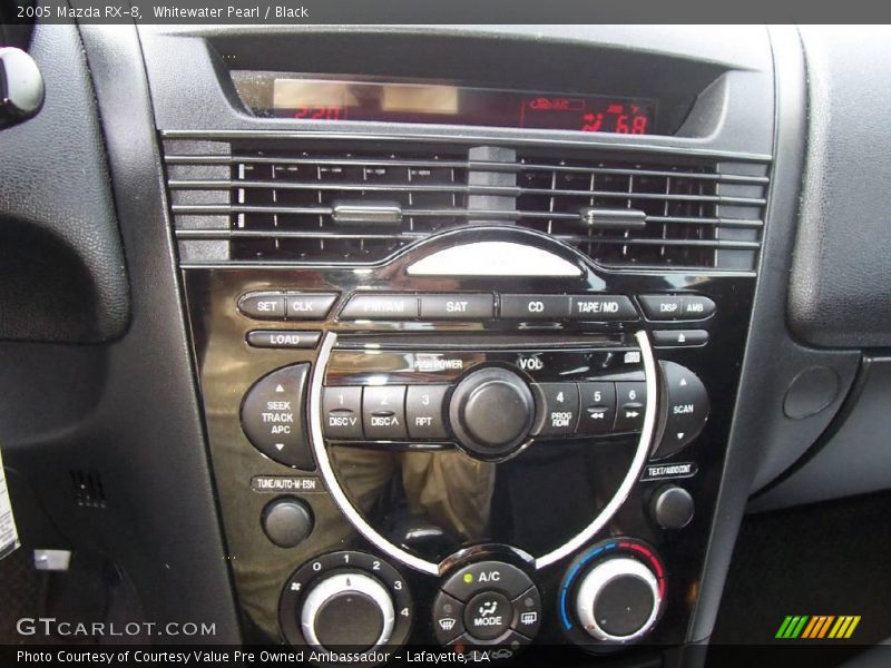 Whitewater Pearl / Black 2005 Mazda RX-8