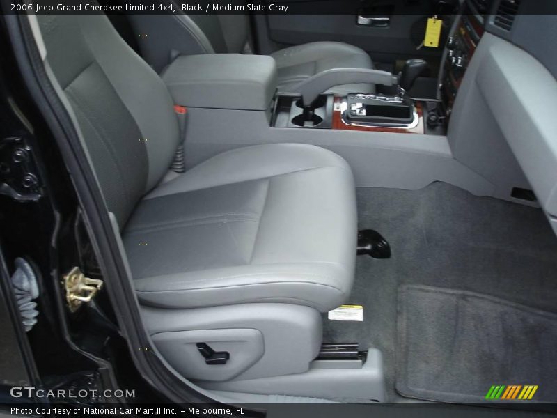 Black / Medium Slate Gray 2006 Jeep Grand Cherokee Limited 4x4