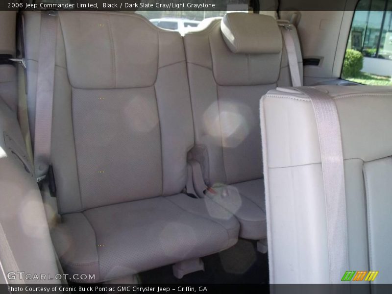 Black / Dark Slate Gray/Light Graystone 2006 Jeep Commander Limited