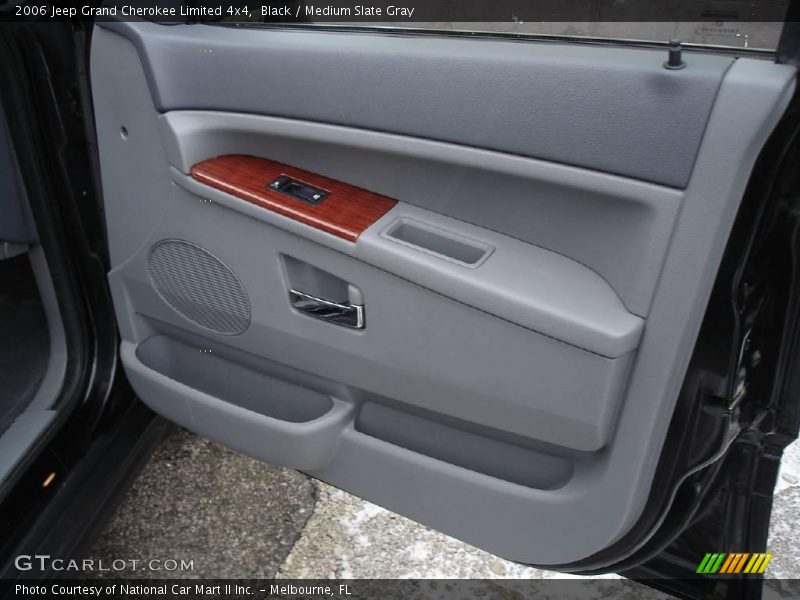 Black / Medium Slate Gray 2006 Jeep Grand Cherokee Limited 4x4