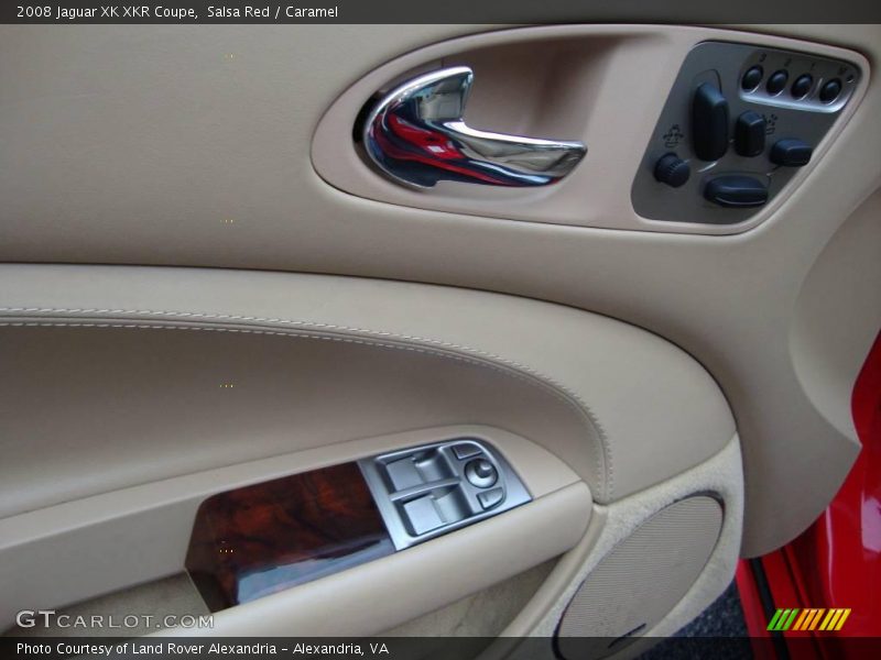 Salsa Red / Caramel 2008 Jaguar XK XKR Coupe