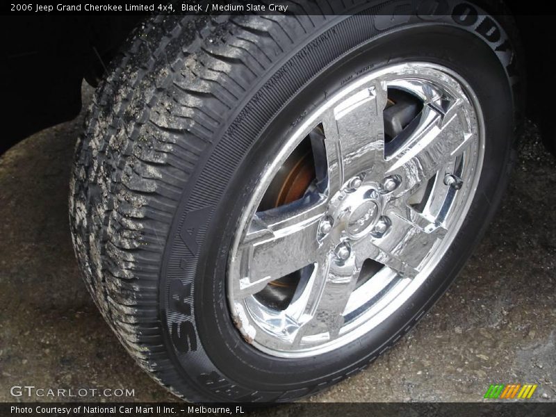 Black / Medium Slate Gray 2006 Jeep Grand Cherokee Limited 4x4