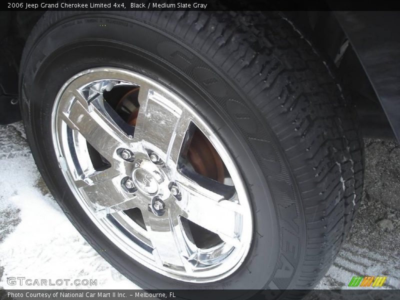 Black / Medium Slate Gray 2006 Jeep Grand Cherokee Limited 4x4