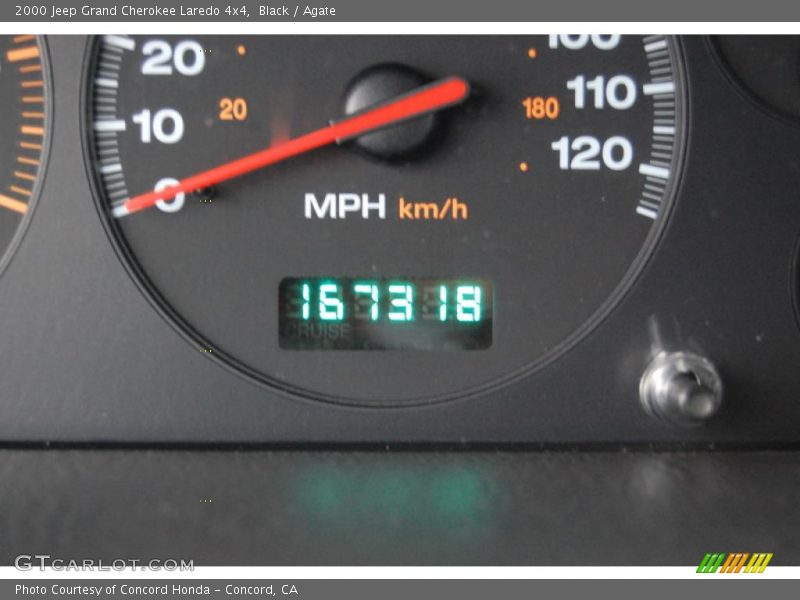 Black / Agate 2000 Jeep Grand Cherokee Laredo 4x4