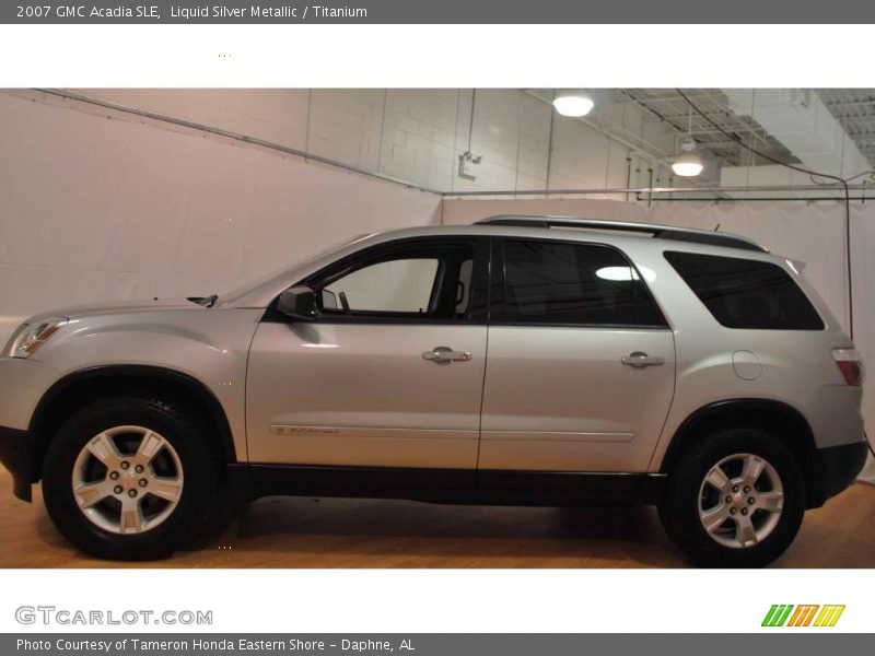 Liquid Silver Metallic / Titanium 2007 GMC Acadia SLE