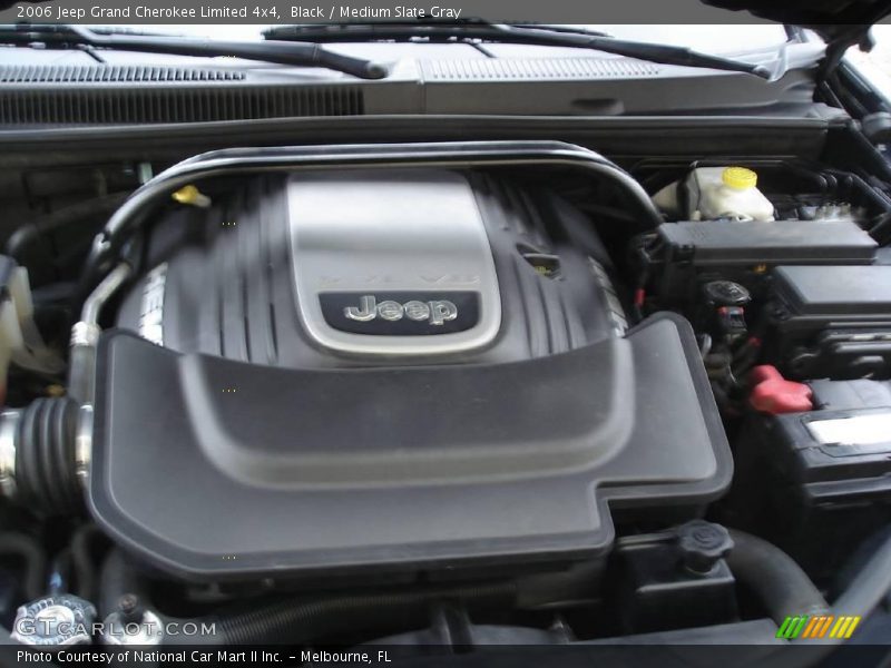 Black / Medium Slate Gray 2006 Jeep Grand Cherokee Limited 4x4
