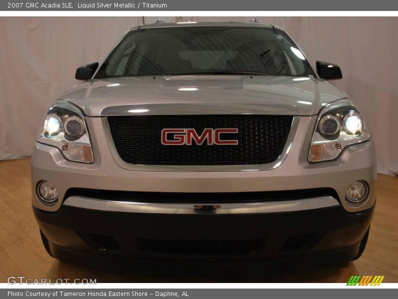 Liquid Silver Metallic / Titanium 2007 GMC Acadia SLE