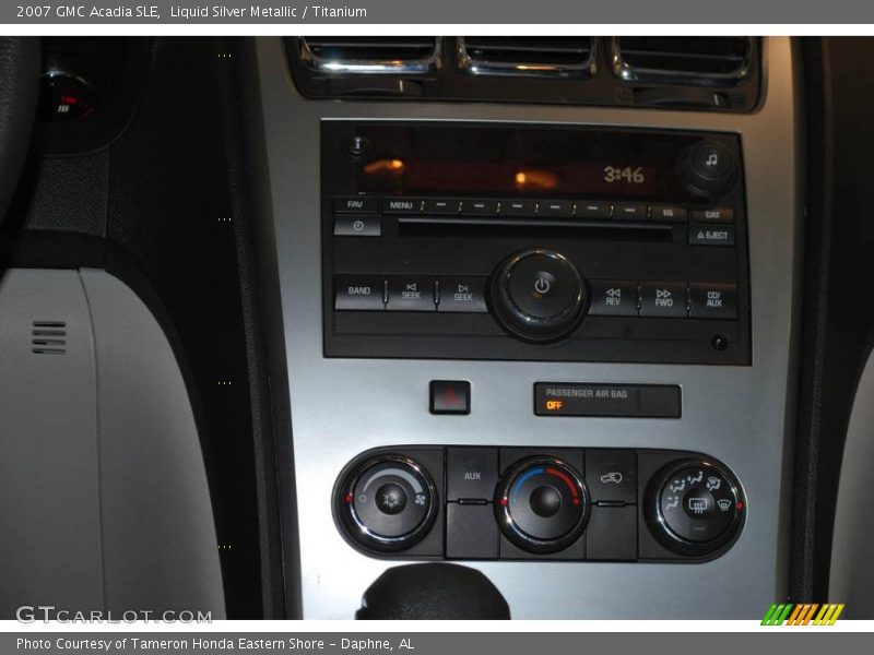 Liquid Silver Metallic / Titanium 2007 GMC Acadia SLE