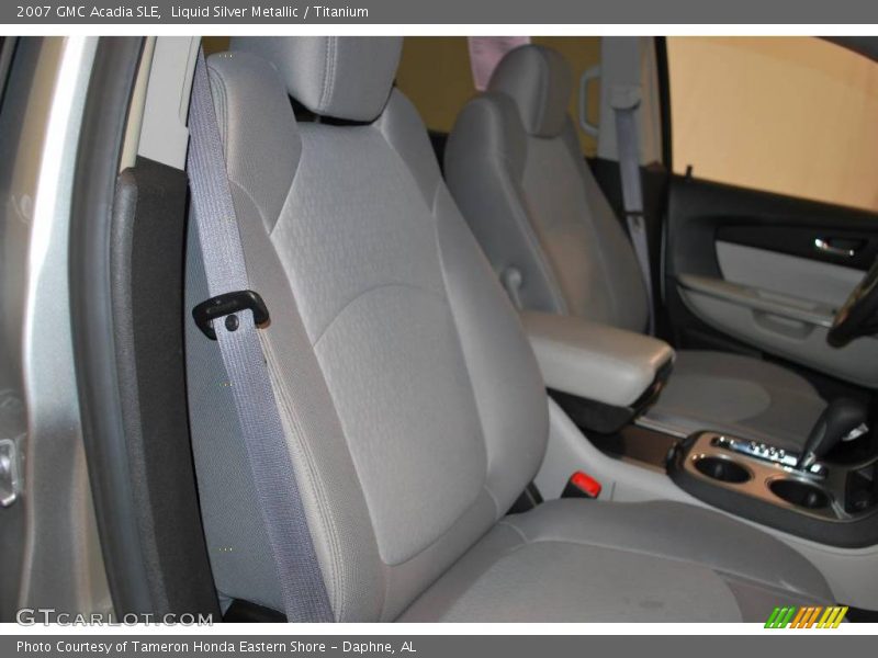 Liquid Silver Metallic / Titanium 2007 GMC Acadia SLE