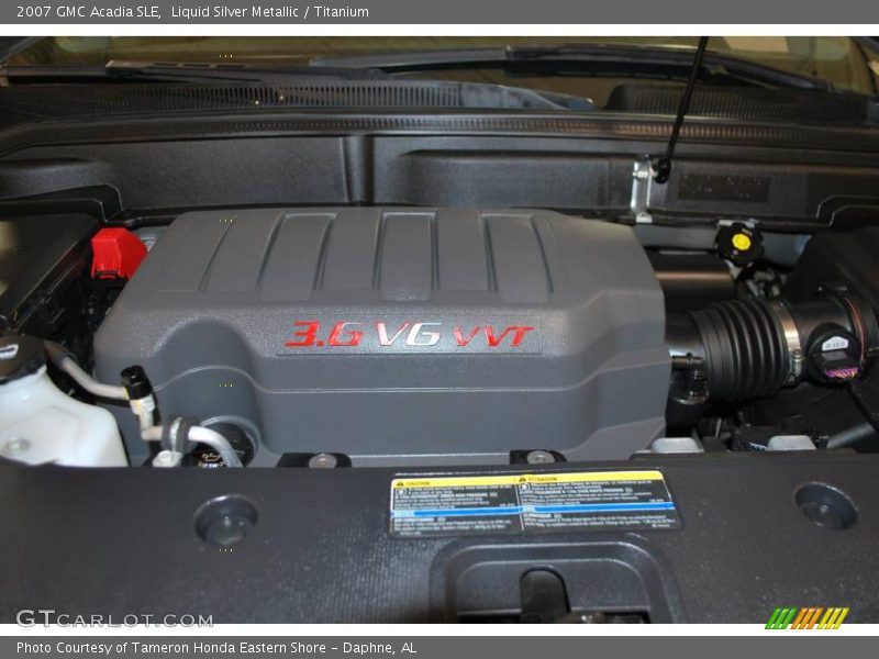 Liquid Silver Metallic / Titanium 2007 GMC Acadia SLE