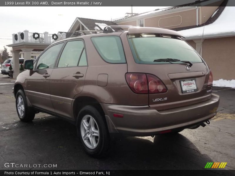 Desert Bronze Metallic / Ivory 1999 Lexus RX 300 AWD
