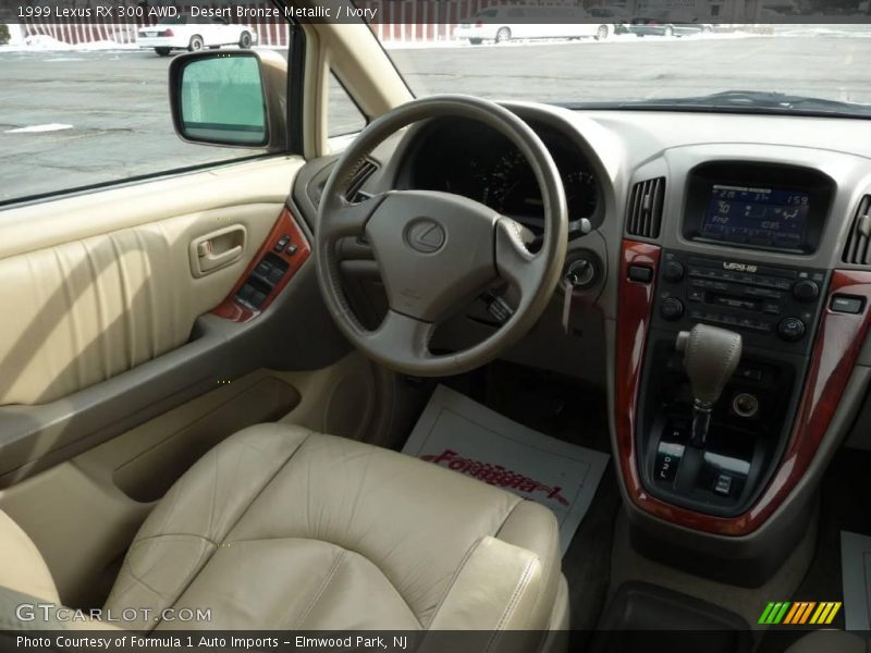 Desert Bronze Metallic / Ivory 1999 Lexus RX 300 AWD