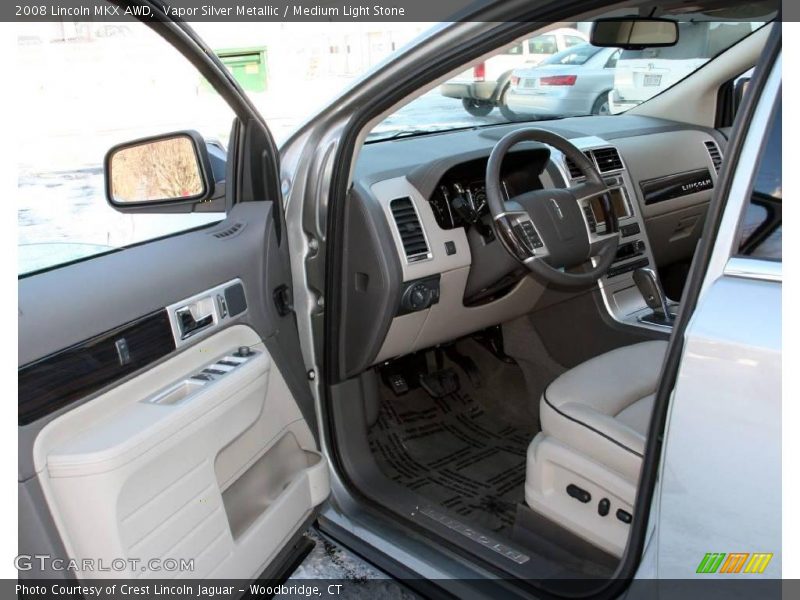 Vapor Silver Metallic / Medium Light Stone 2008 Lincoln MKX AWD