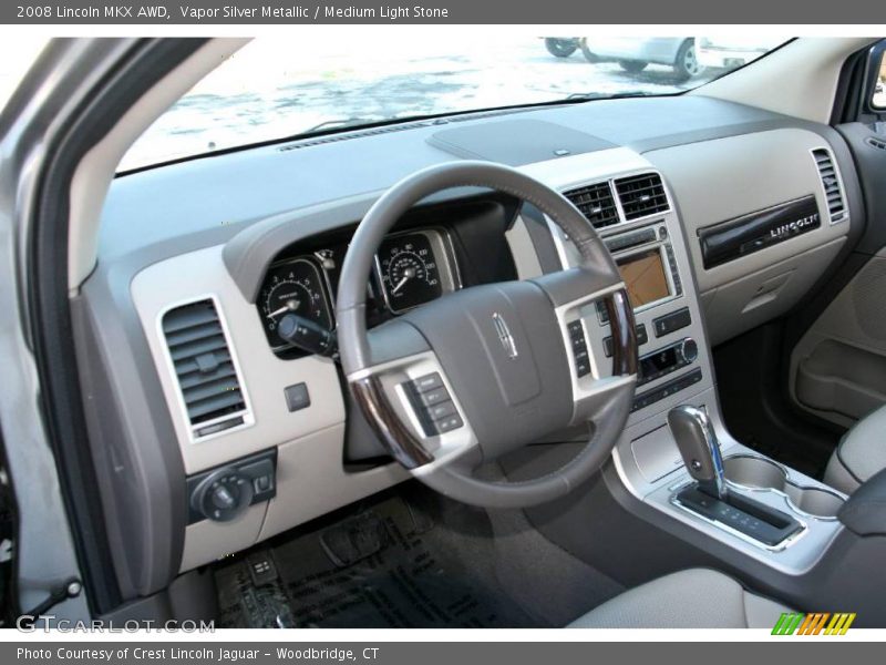 Vapor Silver Metallic / Medium Light Stone 2008 Lincoln MKX AWD