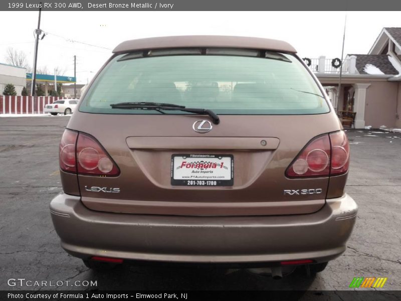 Desert Bronze Metallic / Ivory 1999 Lexus RX 300 AWD