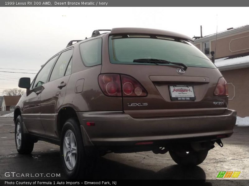 Desert Bronze Metallic / Ivory 1999 Lexus RX 300 AWD