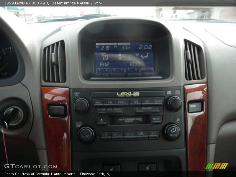Desert Bronze Metallic / Ivory 1999 Lexus RX 300 AWD
