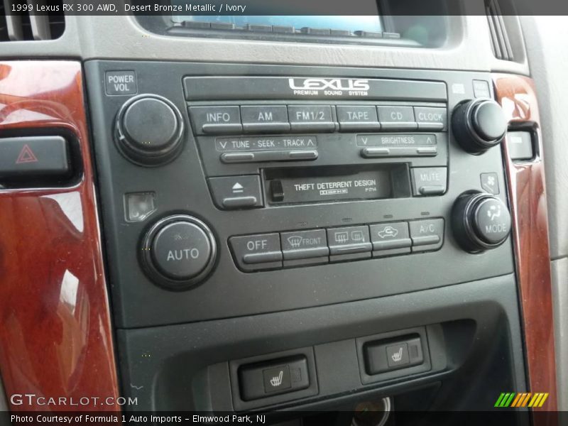 Desert Bronze Metallic / Ivory 1999 Lexus RX 300 AWD