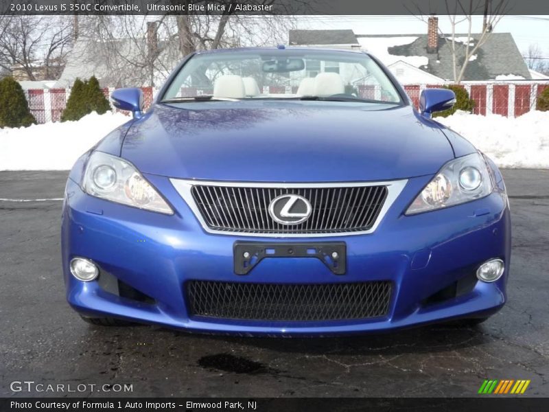 Ultrasonic Blue Mica / Alabaster 2010 Lexus IS 350C Convertible