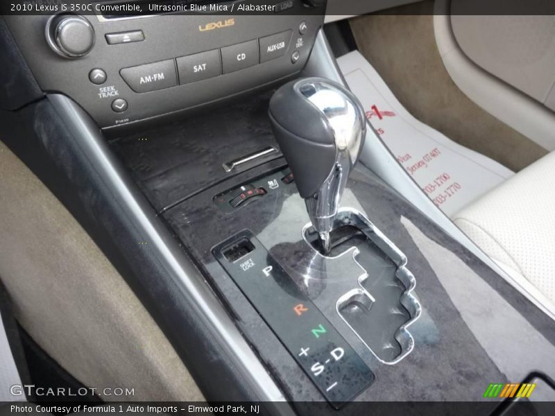 Ultrasonic Blue Mica / Alabaster 2010 Lexus IS 350C Convertible