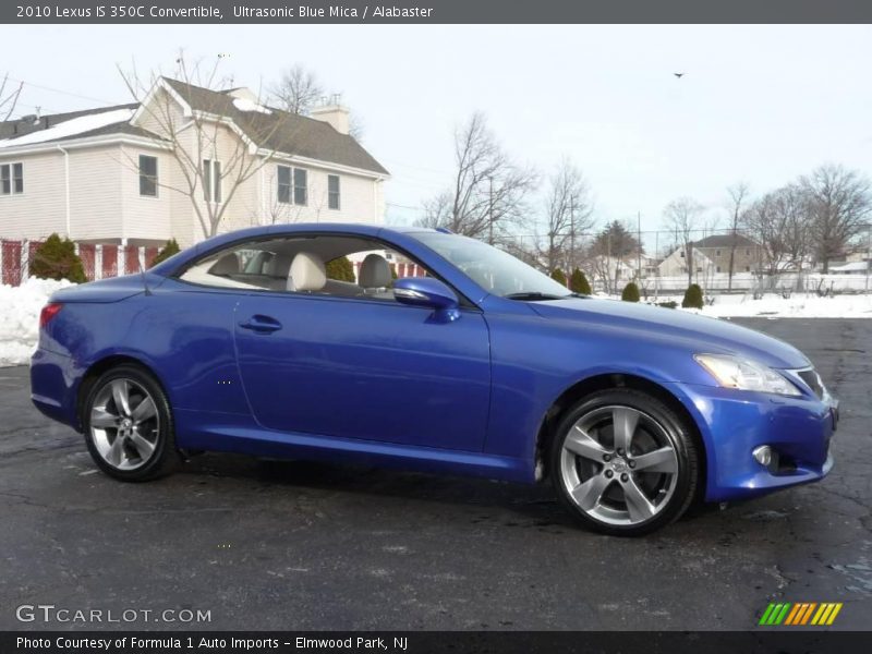 Ultrasonic Blue Mica / Alabaster 2010 Lexus IS 350C Convertible