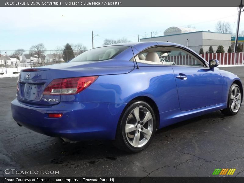 Ultrasonic Blue Mica / Alabaster 2010 Lexus IS 350C Convertible