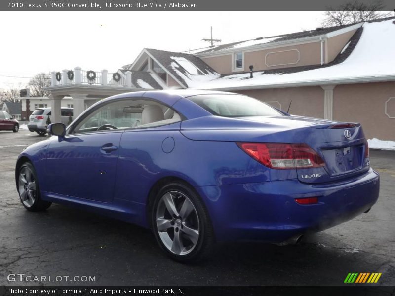 Ultrasonic Blue Mica / Alabaster 2010 Lexus IS 350C Convertible